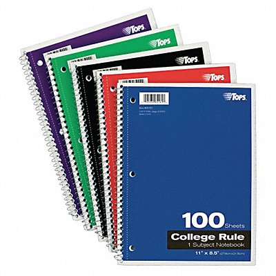 TOPS TOP65161 Notebook Wirebound