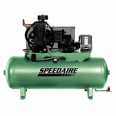 SPEEDAIRE 35WC46 Electric Air Compressor 5 hp 2 Stage