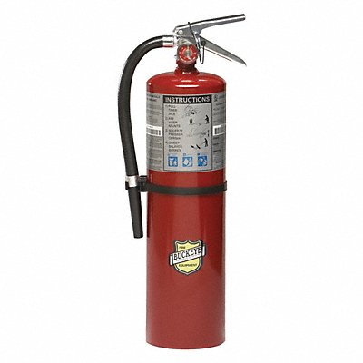 BUCKEYE 11340 Fire Extinguisher Steel Red ABC