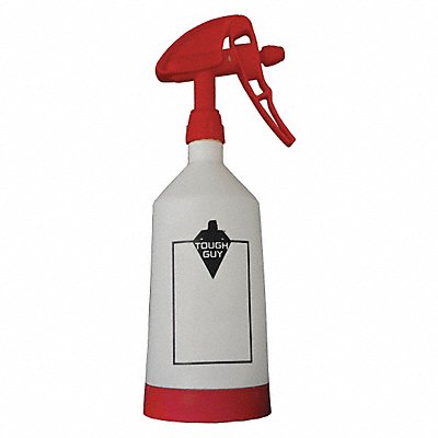 TOUGH GUY 35WT57 Dual Spray Bottle 1 L Red/White