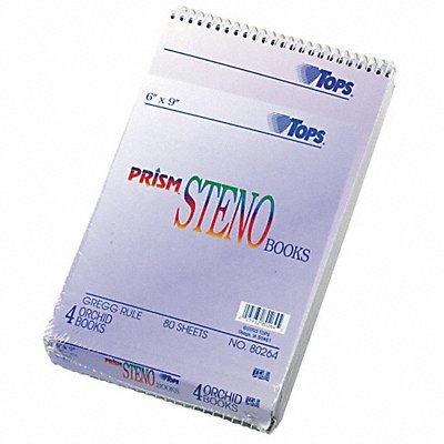 TOPS TOP80264 Notebook Wirebound PK4