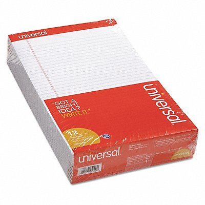 UNIVERSAL UNV45000 Notepad Nonwirebound PK12