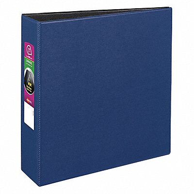 GRAINGER AVE27651 3-Ring Binder 3 Blue