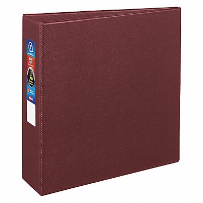 GRAINGER AVE79363 3-Ring Binder 3 Maroon