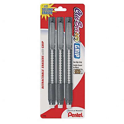 PENTEL PENZE21BP3K6 Pen Style Eraser Set PK3