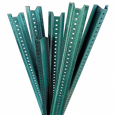 BRADY 97205 Sign Post Green Steel 10 ft L