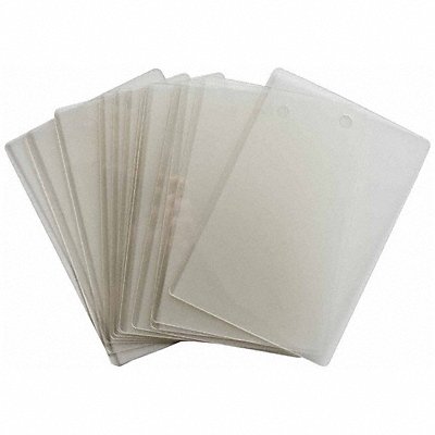 BRADY 23330 Laminating Pouches 3-1/2 in W PK50
