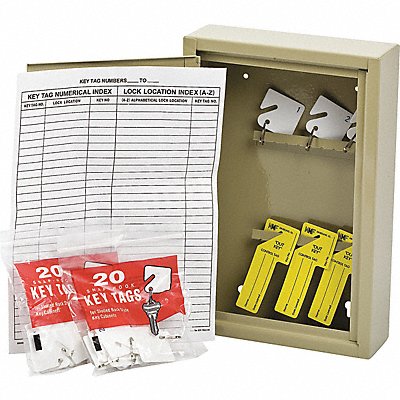 BRADY 95700 Lockout Station General Purpose Tan
