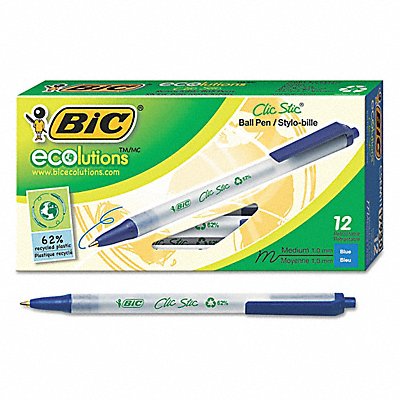 BIC BICCSEM11BE Ballpoint Pens Blue PK12