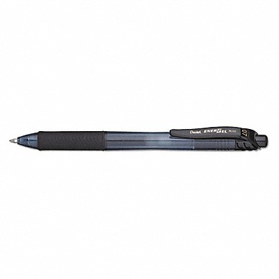 PENTEL PENBL107A Rollerball Pens Black PK12