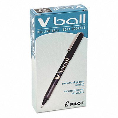 PILOT PIL35112 Rollerball Pens Black PK12