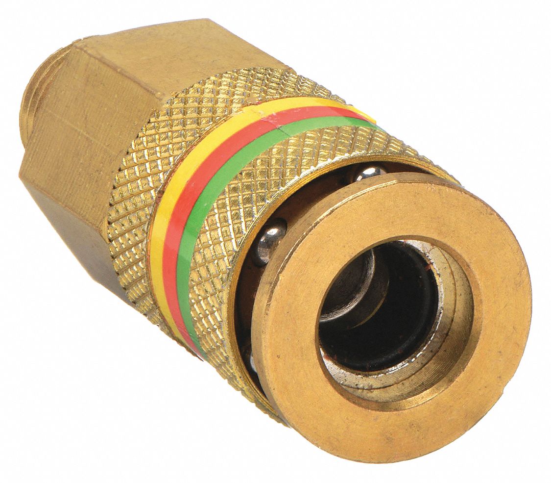 TRUFLATE 13512 Quick Connect Air Couplings 1/4 Body Sz