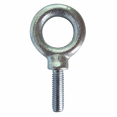 GRAINGER U160100370125 Machinery Eye Bolt Shank D 3/8 in