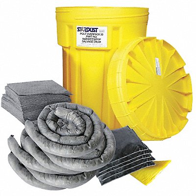 STARDUST D920U Spill Kit Chem/Hazmat Yellow
