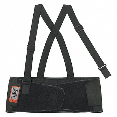 PROFLEX BY ERGODYNE 1650 H9893 Back Support w/Suspenders Black 4XL