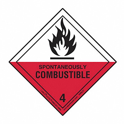 LABELMASTER HML21 DOT Container Label 3-15/16 Label W