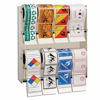LABELMASTER LDM2050F Manual Label Dispenser 2 Tier 23-1/2 H