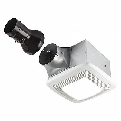 BROAN RB80L1 Bthrm Fn 4In Duct Dia GalvSteel 120 V