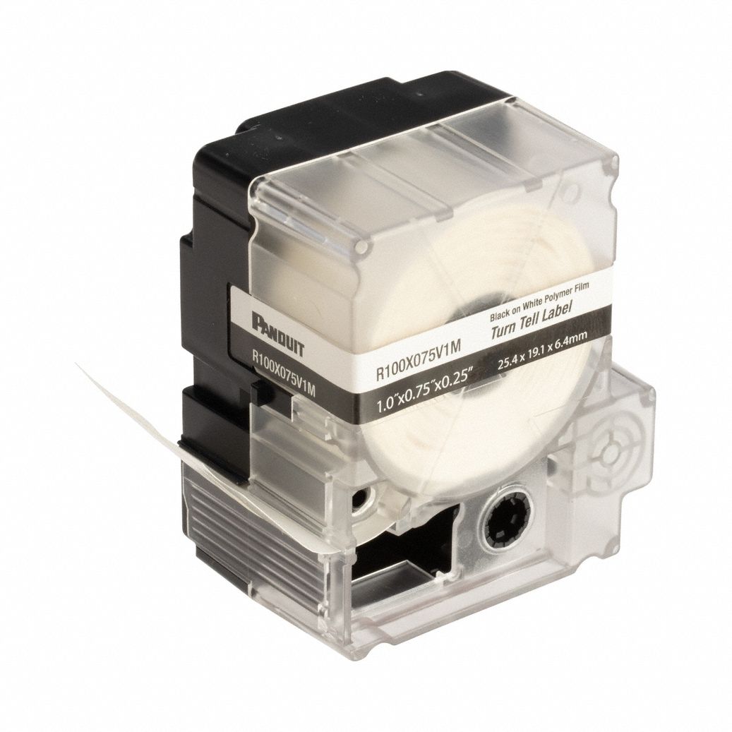 PANDUIT R100X075V1M The R100X075V1M Self-Laminating Turn-Tel