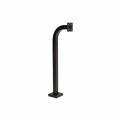 PEDESTAL PRO 369C Curb Height Pedestal 36 H Steel Black