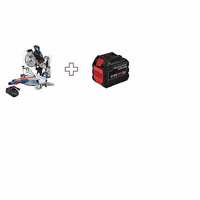 BOSCH GCM18V12GDCN14GBA18V120 Cordless Combination Kit 18V DC