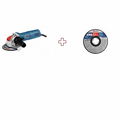 BOSCH GWX1045ETCWX1S450 Angle Grinder 4.5 lb 10 A