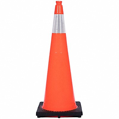GRAINGER RS90045CT3M6 Traffic Cone 10 lb Orange Cone Color