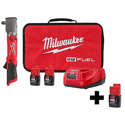 MILWAUKEE 25652200000000 M12 1/2 Right Angle Impact Wrench Kit