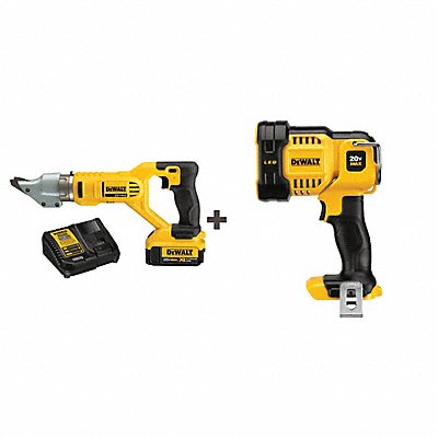DEWALT DCS494M2DCL043 Cordless Shear Kit 14 ga. 20V