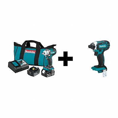 MAKITA XWT15TXDT11Z 18V LXT BL 1/2 Impact Wrench Kit