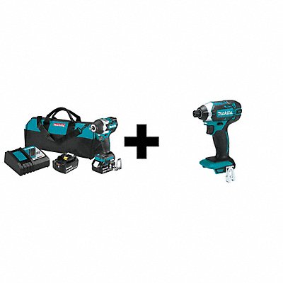 MAKITA XWT17TXDT11Z 18V LXT BL 1/2 Impact Wrench Kit