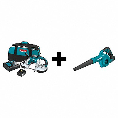 MAKITA XBP02TXXBU05Z LXT Portable Band Saw Kit (5.0Ah) 18V
