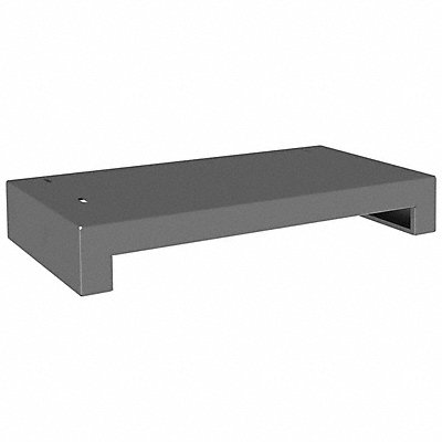 DURHAM MFG 36295 CabBase Grey Steel PwdrCtd/Gloss For17in