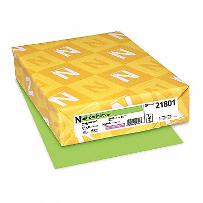 ASTROBRIGHTS 21801 Astrobrights Colored Paper Green PK500
