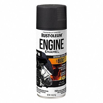RUST-OLEUM 363571 Automotive Engine Enamel Solvent Blk