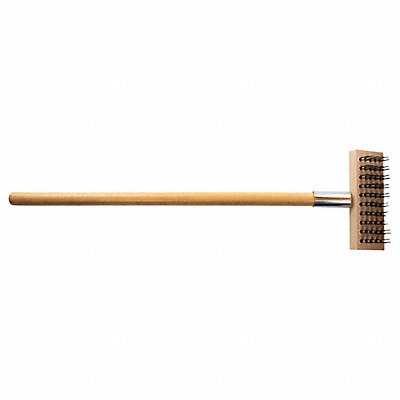 CARLISLE 36372500 Oven/Grill Brush Scrapr/Flat Stl Bristle