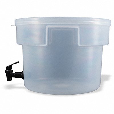 CARLISLE 221930 Round Dispenser 3 gal See-Thru