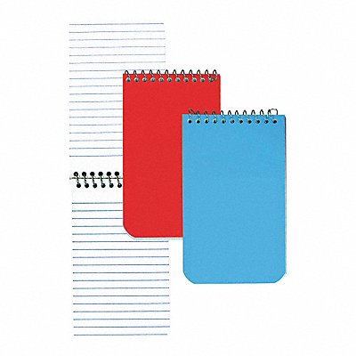 REDIFORM 31120 Memo Notebooks 60 Sheets 3 x 5 White