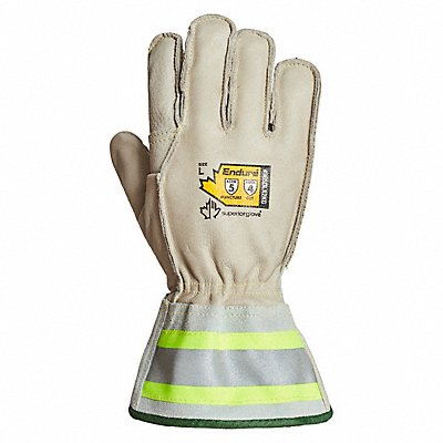 SUPERIOR GLOVE 365DLX2KGXL Leather Gloves White Glove Size XL PR