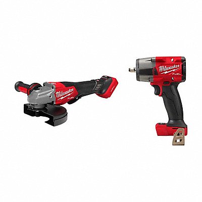 MILWAUKEE 367420296020 M18 FUEL Grinder + M18 FUEL 3/8 MTIW