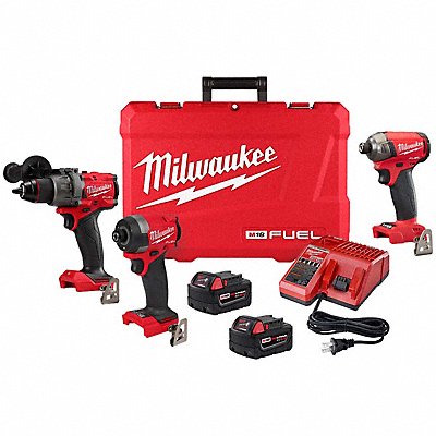 MILWAUKEE 369722000000 M18 FUEL 2-Tool Combo Kit + SURGE Driver