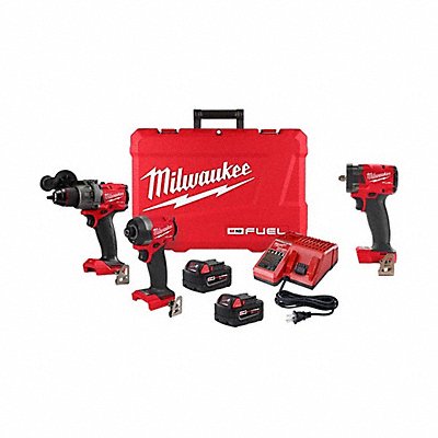 MILWAUKEE 369722285420 M18 FUEL 2-Tool Combo Kit +Impact Wrench