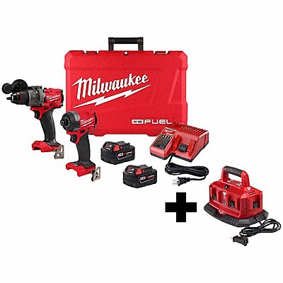 MILWAUKEE 36972200000000 M18 FUEL 2-Tool Combo Kit M18 Charger