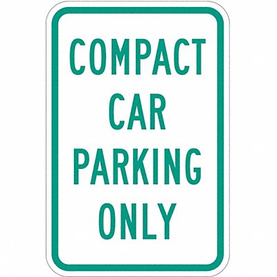 LYLE T11036HI12x18 Compact Car Parking Sign 18 x 12