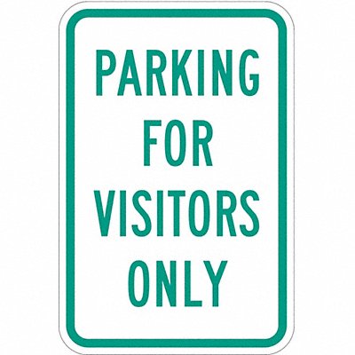LYLE T11038EG12x18 Visitor Parking Sign 18 x 12