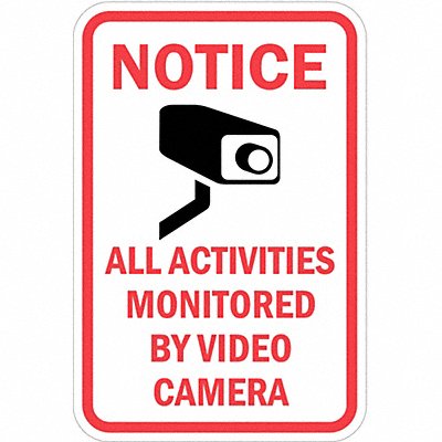 LYLE T11081EG12x18 Property Sign 18 in x 12 in Aluminum