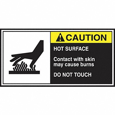 ACCUFORM LECN685 CEMA Label 2 1/2 in x 5 in Vinyl PK5
