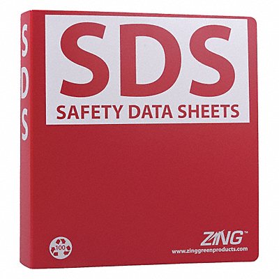 ZING 6030 GHS SDS Binder 1-1/2 in.
