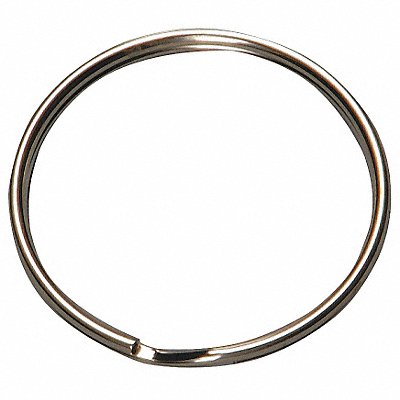 HY-KO PRODUCTS KB111 Split Key Ring 2 in Tempered Steel