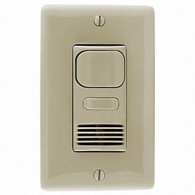 HUBBELL WIRING DEVICE-KELLEMS AD2000I1 Motion Snsr PIR/Usonic 120-277V AC Ivory